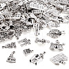 100Pcs 20 Styles Tibetan Style Zinc Alloy Pendants FIND-TA0003-90-2