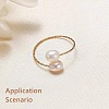 Textured Round Brass Jewelry Wires KK-N258-03S-4