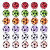 30Pcs Sport Theme Resin Rhinestone Beads RESI-TA0003-96B-3