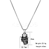 Skull Stainless Steel Pendant Necklaces for Men BV6078-2-3