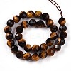 Natural Tiger Eye Beads Strands G-S345-6mm-22-3