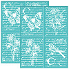 Self-Adhesive Silk Screen Printing Stencil DIY-WH0338-177-1
