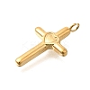 PVD Vacuum Plating 201 Stainless Steel Pendants STAS-C111-19G-2