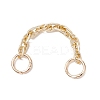 Aluminium Textured Rope Chain Bag Extension Chains FIND-JF00162-02-2