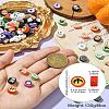 200Pcs 2 Styles Halloween Handmade Polymer Clay Beads CLAY-CJ0001-86-9