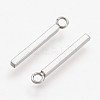 Tarnish Resistant 304 Stainless Steel Pendants STAS-F041-53-2