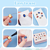 3 Bags 3 Colors Teardrop/Heart/Star Sew on Rhinestones GACR-AR0001-04-3