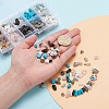 150g 10 Style Gemstone Chip Beads Strands G-YW0001-02-8