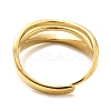 304 Stainless Steel Hollow Adjustable Ring for Women RJEW-C016-08G-3