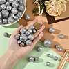 160Pcs 10 Styles Glitter Craft Foam Balls DIY-SP0005-58A-4