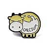 Mother Cow Alloy Enamel Brooch JEWB-S020-02D-1