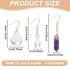 304 Stainless Steel Dangle Earrings EJEW-GO00001-2