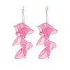 Bohemian Cloth Dangle Earrings for Women WG4D7D2-02-1