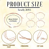 20Pcs Waxed Polyester Cord Bracelet Making AJEW-TAC00086-3