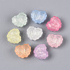 Luminous Frosted Transparent Acrylic Beads TACR-T029-25M-2