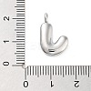 Rack Plating Brass Balloon Letter Pendants X-KK-C050-01P-J-3