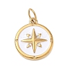 304 Stainless Steel Enamel Pendants SA-CBA4D1F-04G-A-1