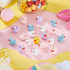 20Pcs Opaque Resin Pendants RESI-TADJ0001-09-5