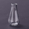 Miniature Glass Vase Ornaments AJEW-Z006-02-2