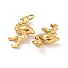 Ion Plating(IP) 304 Stainless Steel Pendants STAS-N103-89G-2