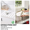 Rectangle Diatomaceous Earth Bathroom Mat AJEW-WH0556-50A-5