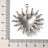 304 Stainless Steel Pendants STAS-H223-15AS-02-3