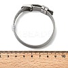 304 Stainless Steel Watch Band Bracelets BJEW-L714-01P-5