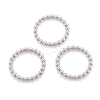 Non-Tarnish 304 Stainless Steel Linking Rings STAS-M291-11C-P-1