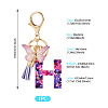 Resin Butterfly Pendant Keychains KEYC-TAC0034-03H-3