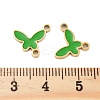 Ion Plating(IP) 304 Stainless Steel Enamel Connector Charms STAS-Z078-21G-3