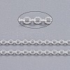 Brass Cable Chains CHC027Y-S-1