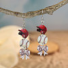Acrylic Dangle Earrings FS-WG0D22D-06-1