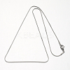Tarnish Resistant 304 Stainless Steel Snake Chains Necklaces LS-STAS-F094-23P-2