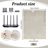 Cloth Security Faraday Bags for Key-Fob Protector ABAG-WH0048-43-2