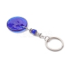 2Pcs Evil Eye Lampwork Keychains KEYC-JKC01454-4