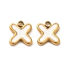 304 Stainless Steel Enamel Charms STAS-L022-292G-X-1