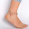 Brass Bell Anklets AJEW-AN00030-1