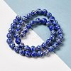 Synthetic Imperial Jasper Dyed Beads Strands G-P507-01A-07-2