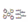 Ion Plating(IP) 304 Stainless Steel Toggle Clasps LS-STAS-F241-08-M-1