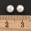 Baking Paint Pearlized Glass Pearl Round Beads HY-S004-01G-3