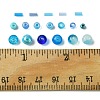AB Color Plated Glass Bugle Beads SEED-FS0001-22-7