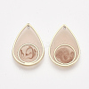 Epoxy Resin Pendants LS-RESI-S368-13A-2