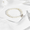 1Pc Lotus Alloy Charm Bracelets BJEW-LP0015-24-3