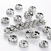 316 Surgical Stainless Steel Crystal Rhinestone Spacer Beads X-STAS-N032-03P-1