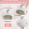 Porcelain Palo Santo Holder Burner AJEW-WH20018-74B-2