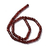 Natural Carnelian(Dyed & Heated) Beads Strands G-C135-B01-01-2