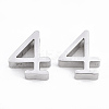 Tarnish Resistant 304 Stainless Steel Pendants STAS-T041-09-4-1