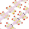 Autumn Theme Handmade Lampwork Beads Strands LAMP-Q031-017F-1