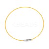 Steel Wire Bracelet Cord DIY Jewelry Making TWIR-R004-02-2