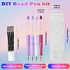 10Pcs ABS Plastic Ball-Point Pen AJEW-FS0001-43A-3